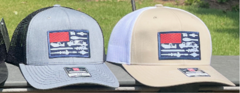 Drilling Flag Hat (Richardson Curved Bill)