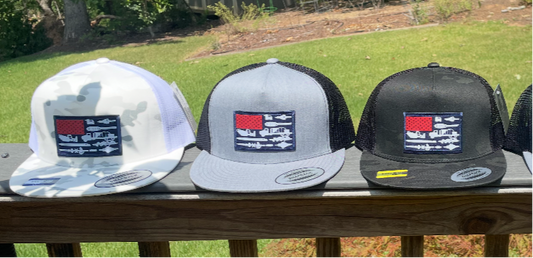 Drilling Flag Hat (Yupoong Flat Bill)