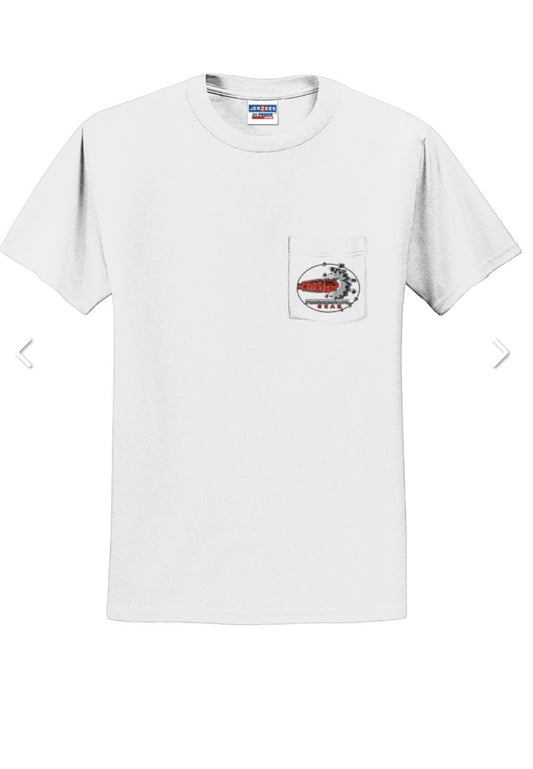 Drill Flag Pocket T-shirts