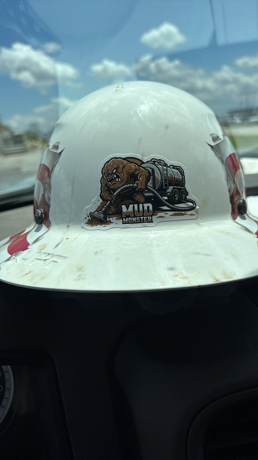 Mud Monster sticker
