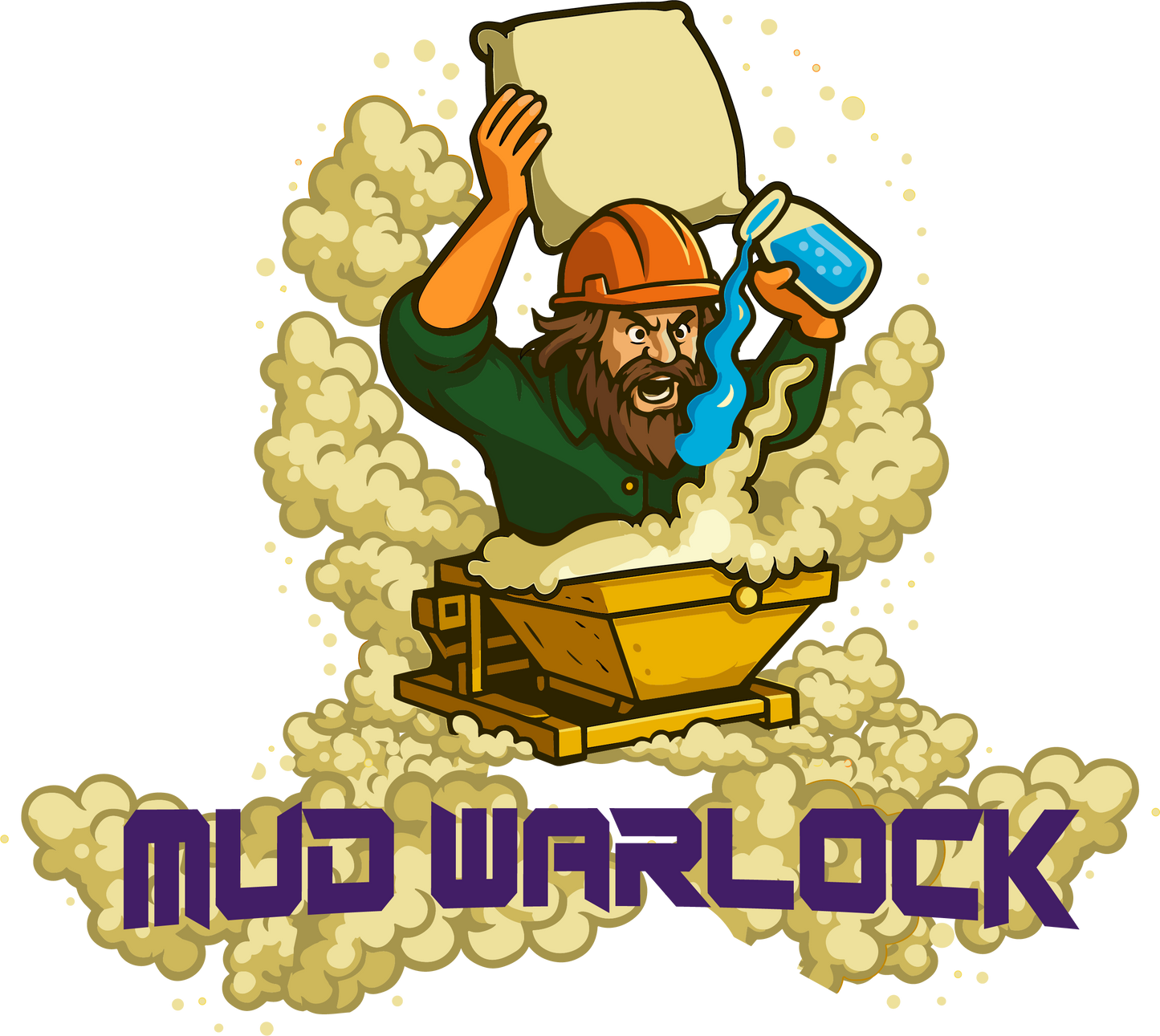 Mud Warlock sticker
