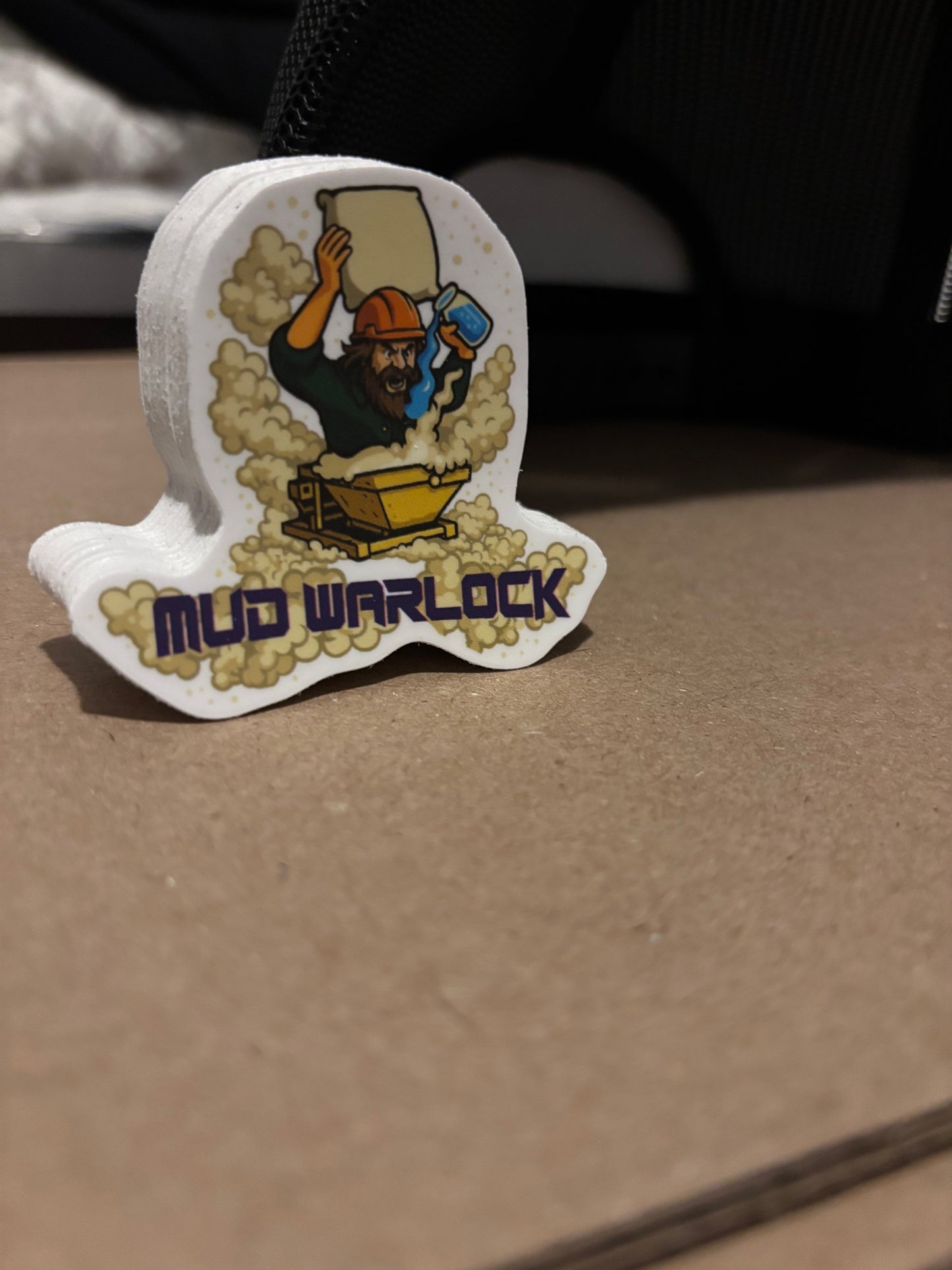 Mud Warlock sticker