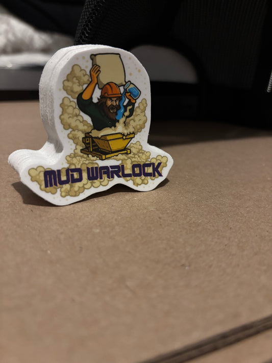 Mud Warlock sticker