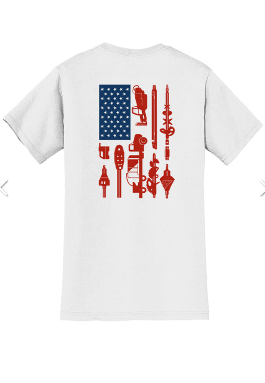Drill Flag Pocket T-shirt Preorder Only