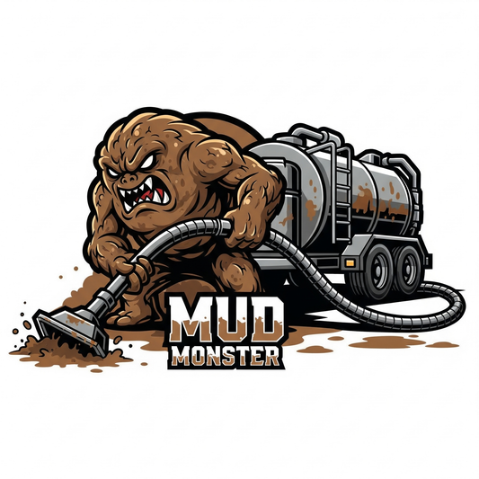 Mud Monster sticker